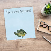 Vom Schreibtisch aus Personalisiert Notizblock