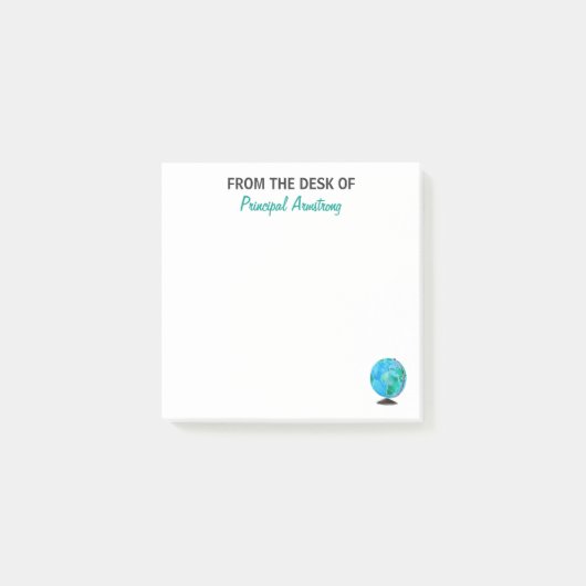 Vom Schreibtisch der personalisierten Post-it Klebezettel (Vorderseite)