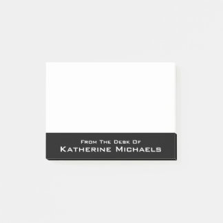 Vom Schreibtisch der Post-it Klebezettel