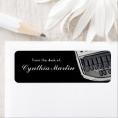 Vom Schreibtisch der Reporter-Aufkleber (Insitu)