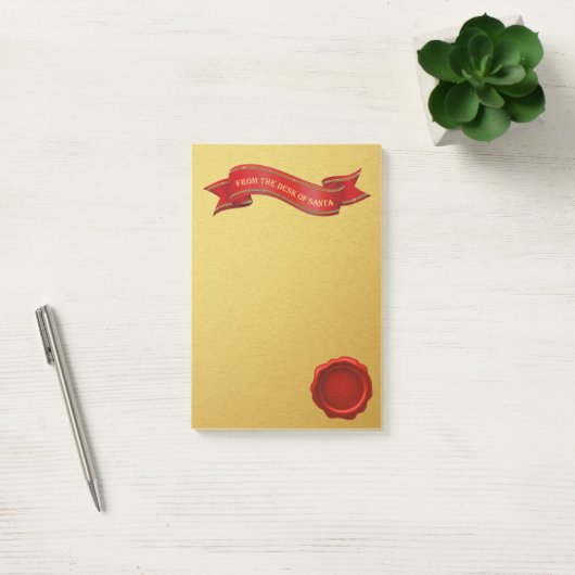 Vom Schreibtisch der Sankt-Goldpost-itanmerkungen Post-it Klebezettel (Büro)