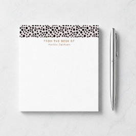Vom Schreibtisch des Animal Print Tearaway Notepad Notizblock