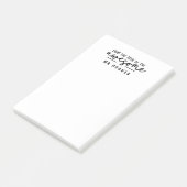 Vom Schreibtisch des hellen Spaßlehrergeschenks Post-it Klebezettel (angewinkelt)