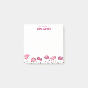 Vom Schreibtisch des Individuellen Namens Beruflic Post-it Klebezettel