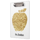 Vom Schreibtisch des Lehrer-personalisierten Klemmbrett (Links)