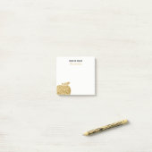 Vom Schreibtisch des Lehrer-personalisierten Post-it Klebezettel (Auf Schreibtisch)