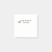 vom Schreibtisch des Lehrers Post-it Klebezettel (Vorderseite)