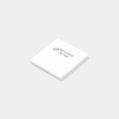 vom Schreibtisch des Lehrers Post-it Klebezettel (angewinkelt)