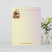 Vom Schreibtisch des Osterhasen-Letterhead (Stehend Vorderseite)