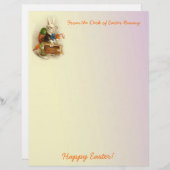 Vom Schreibtisch des Osterhasen-Letterhead (Vorne/Hinten)