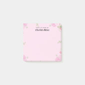 vom Schreibtisch des Personalisierten Namens Post-it Klebezettel (Vorderseite)