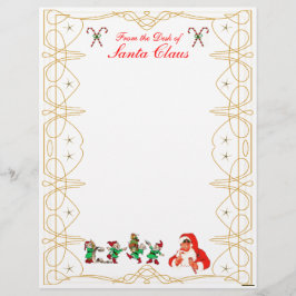 Vom Schreibtisch des Santa Claus Letterhead