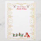 Vom Schreibtisch des Santa Claus Letterhead (Vorne/Hinten)