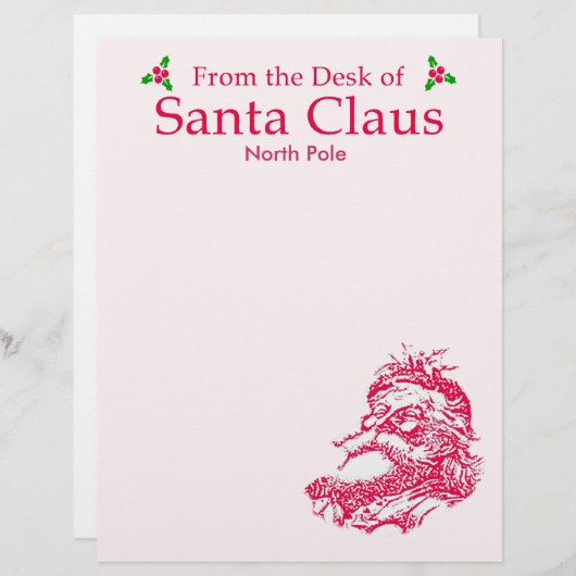 Vom Schreibtisch des Weihnachtsmannes aus (Vorne/Hinten)