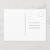 Vom Schreibtisch des Weihnachtsmannes Postkarte (Rückseite)