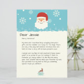 Vom Schreibtisch des Weihnachtsschneemans (Stehend Vorderseite)