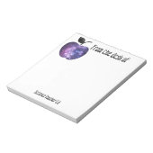 Vom Schreibtisch des Wissenschaftslehrers Notizblock (Rotiert)