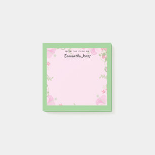 Vom Schreibtisch mit Personalisiertem Namen Hübsch Post-it Klebezettel