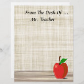 Vom Schreibtisch von...? Apple Stationery (Vorne/Hinten)