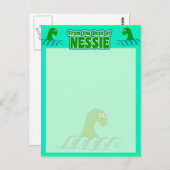 Vom Schreibtisch von Nessie! Postkarte (Vorne/Hinten)