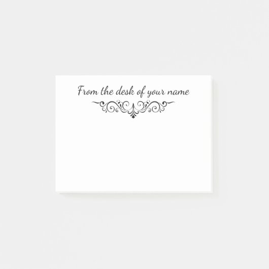 Vom Schreibtisch von Post-it Klebezettel (Vorderseite)