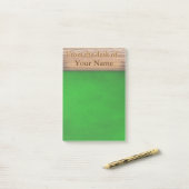 Vom Schreibtisch von Post-it Klebezettel (Auf Schreibtisch)