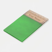 Vom Schreibtisch von Post-it Klebezettel (angewinkelt)