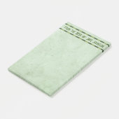 Vom Schreibtisch von: Post-it Klebezettel (angewinkelt)