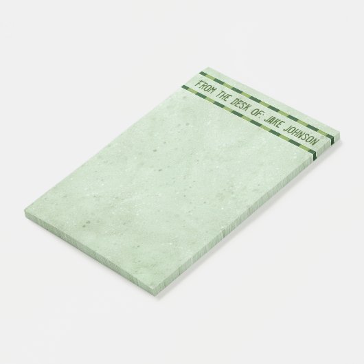 Vom Schreibtisch von: Post-it Klebezettel (angewinkelt)