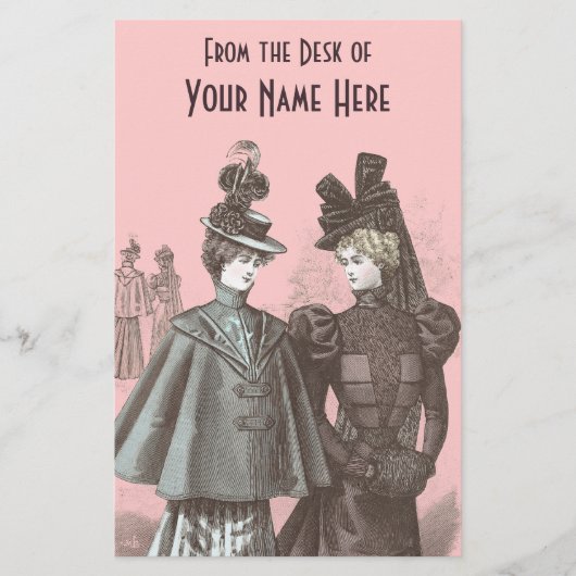 Vom Schreibtisch von stationärem - elegante Briefpapier (Vorderseite)