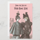 Vom Schreibtisch von stationärem - elegante Briefpapier (Vorne/Hinten)