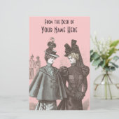 Vom Schreibtisch von stationärem - elegante Briefpapier (Stehend Vorderseite)