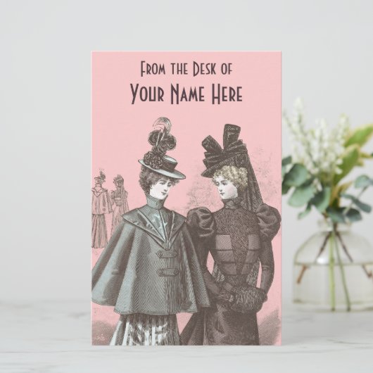 Vom Schreibtisch von stationärem - elegante Briefpapier (Stehend Vorderseite)