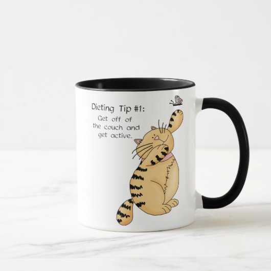 Vom Sofa aus - Ringer-Tasse Tasse (Rechts)