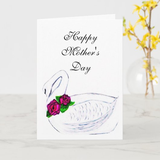 VOM SOHN MUTTER-TAGESkarte Karte (Gelbe Blume)