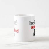 Vom soliden Verstand u. vom Körper sein Kaffeetasse (Mittel)