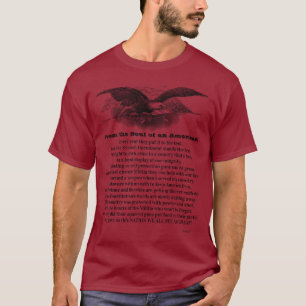 Vom Soul eines amerikanischen T - Shirt