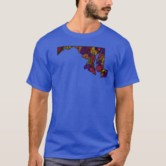vom Staat Maryland Oversized T-Shirt