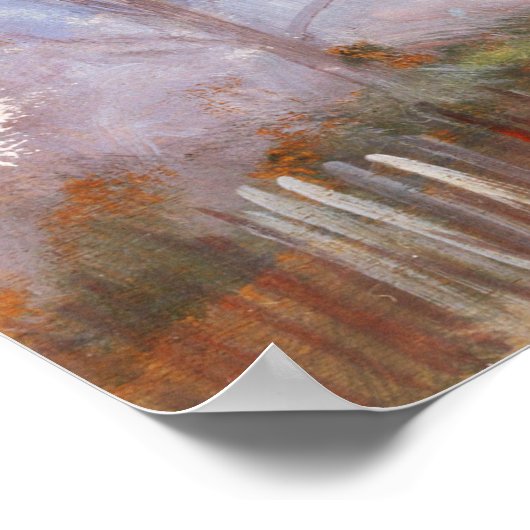 Vom Stadtrand von Paris, Hugo Simberg Poster (Ecke)