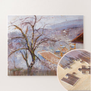 Vom Stadtrand von Paris, Hugo Simberg Puzzle