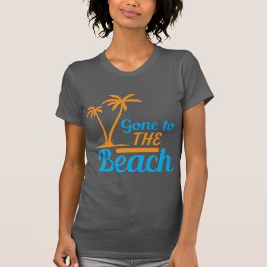 Vom Strand aus T-Shirt (Vorderseite)