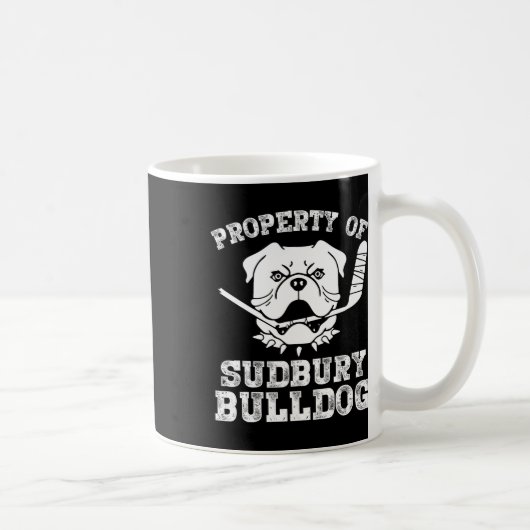 Vom Sudbury Bulldog-Spaß Kaffeetasse (Rechts)