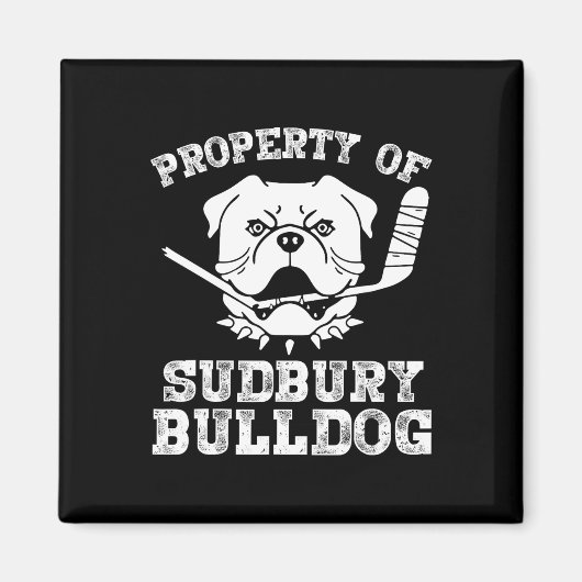 Vom Sudbury Bulldog-Spaß Magnet (Vorne)