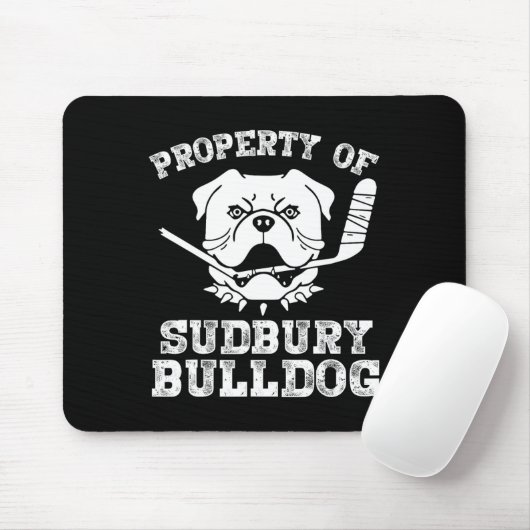 Vom Sudbury Bulldog-Spaß Mousepad (Mit Mouse)