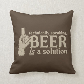 vom technischen Standpunkt aus ist Bier eine Kissen