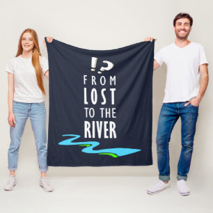 Vom Verlorenen zum Fluss Fleecedecke