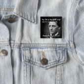 Vom Versuch Selbstvertrauen Ralph Waldo Emerson Button (Beispiel)