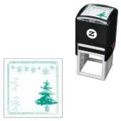 Vom Weihnachtsbaumgeschenk-Tag Permastempel (Beispiel)