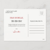 Vom Weihnachtsfeiertag bis zur Postkarte (Rückseite)