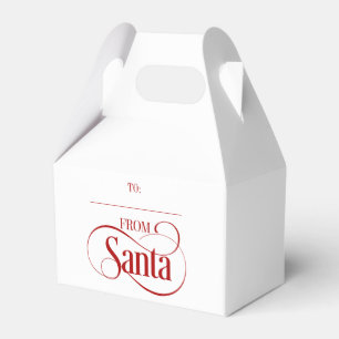 Vom Weihnachtsfeiertag des Weihnachtsmannes Geschenkschachtel